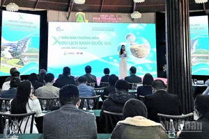 Quang cảnh Diễn đàn thường niên "Du lịch xanh quốc gia”.