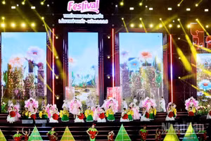 Sắc màu xứ ngàn hoa Đà Lạt tại khai mạc Festival thiếu nhi toàn quốc lần thứ nhất - năm 2026.
