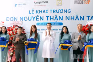 Bệnh viện Hoàn Mỹ Đà Lạt chính thức đưa vào hoạt động đơn nguyên thận nhân tạo. (Ảnh: MAI VĂN BẢO)
