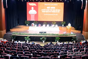 Quang cảnh hội nghị.
