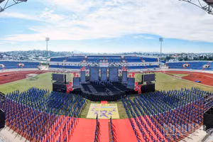 Gần 2.000 thiếu nhi và phụ trách Đội tạo nên màn đồng diễn võ nhạc Vovinam tại Festival Thiếu nhi toàn quốc lần thứ nhất, xác lập kỷ lục Việt Nam.
