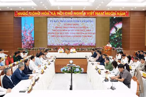 Quang cảnh lễ phát động phong trào thi đua cao điểm "180 ngày đêm quyết tâm thực hiện thắng lợi mục tiêu tăng trưởng "hai con số" trên địa bàn tỉnh Lâm Đồng năm 2026".