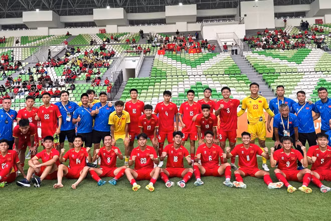 U19 Việt Nam đã có sự khởi đầu thuận lợi tại Giải vô địch U19 Đông Nam Á 2026. (Ảnh: VFF)