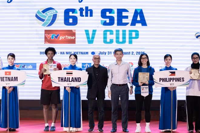 Lễ khai mạc Giải bóng chuyền nữ Đông Nam Á SEA V Cup 2026 chặng 1. 