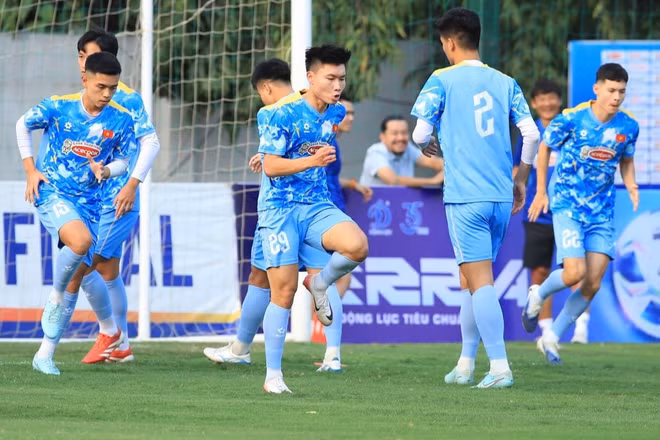U23 Việt Nam nỗ lực hướng tới ASIAD 2026. (Ảnh: VFF)