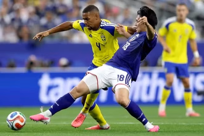 Nhật Bản chia điểm cùng Thụy Điển ở lượt trận cuối vòng bảng. (Ảnh: FIFA)