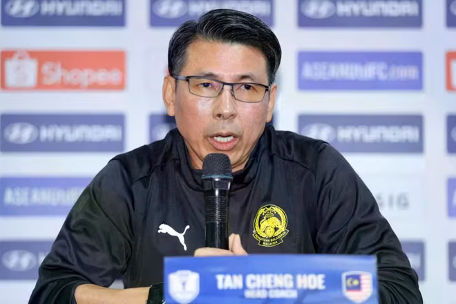 Huấn luyện viên Tan Cheng Hoe của đội tuyển Malaysia. (Ảnh: AFF)