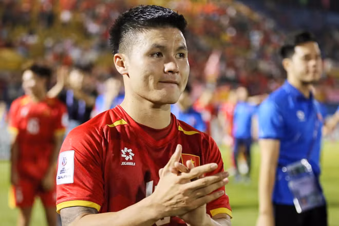 Tiền vệ Nguyễn Quang Hải lần thứ hai liên tiếp lỡ hẹn tập trung cùng đội tuyển Việt Nam vì chấn thương. (Ảnh: Tuấn Hữu)