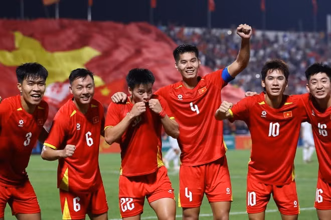 U22 Việt Nam quy tụ dàn cầu thủ đã trải qua quá trình dài chuẩn bị kỹ lưỡng cho SEA Games 33. (Ảnh: VFF)