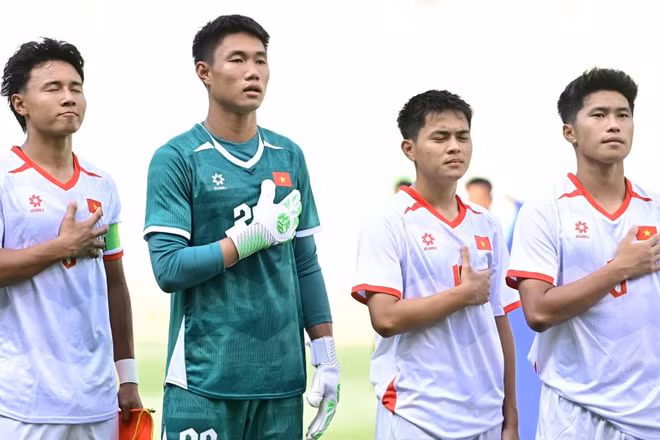 Các tuyển thủ U17 Việt Nam.