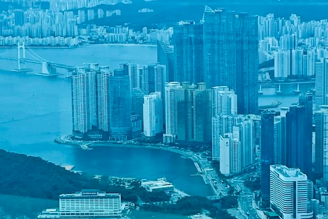 Busan là viên ngọc xanh nằm ở phía nam Hàn Quốc.