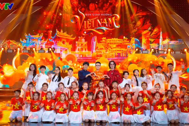 Chương trình là bản giao hưởng của niềm tin và khát vọng Việt Nam. (Ảnh: VTV)