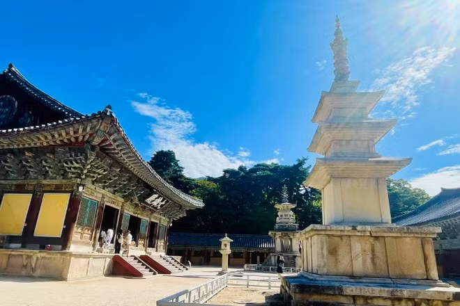 Cố đô Gyeongju chinh phục du khách bằng vẻ đẹp cổ kính, trầm mặc. 