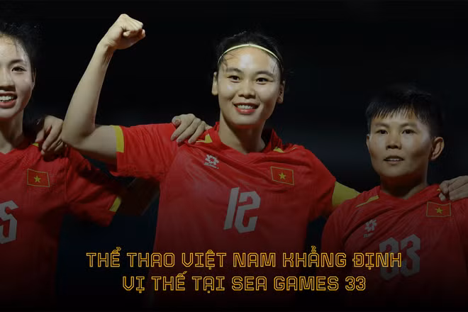 Thể thao Việt Nam khẳng định vị thế ở SEA Games 33