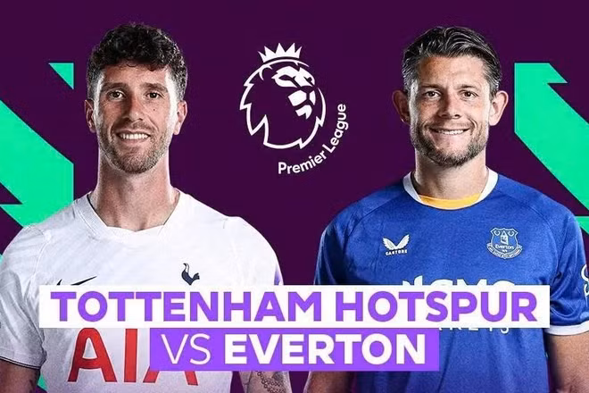 Tottenham Hotspur gặp Everton. (Ảnh: Premier League)