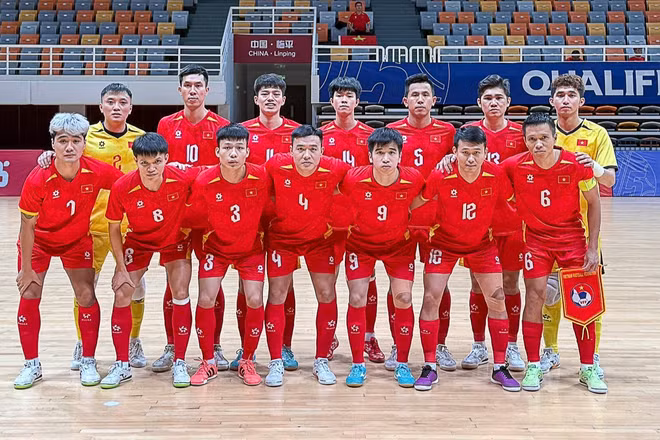 Đội tuyển futsal Việt Nam hướng tới giải đấu quan trọng trong năm 2026. (Ảnh: VFF)