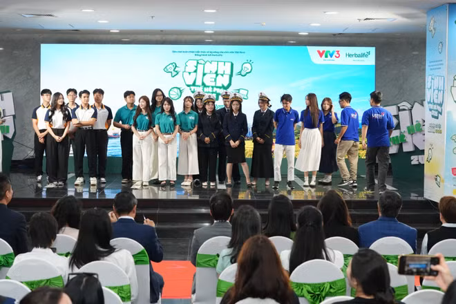 “Sinh viên thế hệ mới” 2026 lần đầu mở rộng sân chơi trực tuyến đến sinh viên trên toàn quốc. (Ảnh: VTV)