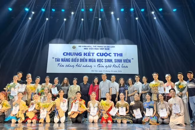 Cuộc thi có ý nghĩa thiết thực trong công tác đào tạo, phát hiện tài năng múa Việt Nam. (Ảnh: VNAD)