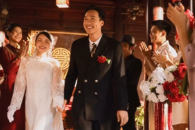 MV "Trộm vía" của ca sĩ Vũ Thùy Linh là câu chuyện cưới hỏi đậm sắc màu văn hóa vùng miền. (Ảnh: BTC)