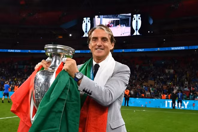 Huấn luyện viên Roberto Mancini. (Ảnh: FIGC)