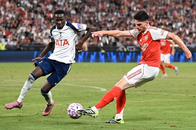 Trận đại chiến giữa Arsenal và Tottenham là trận cầu tâm điểm tuần này. (Ảnh: AFC)
