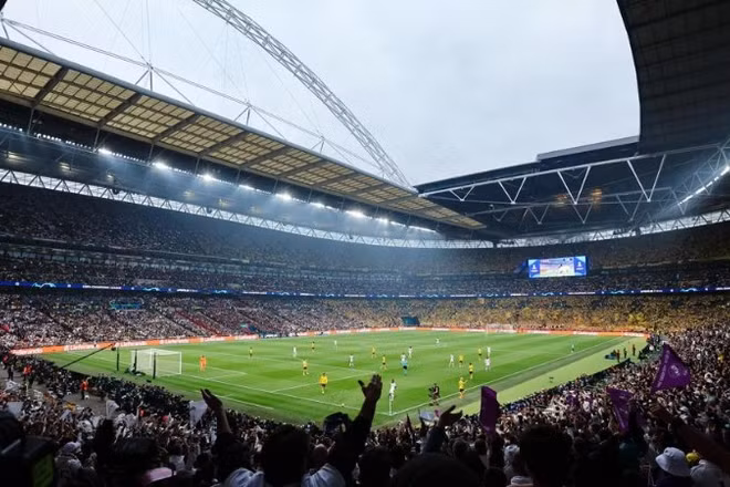 Sân vận động Wembley sẽ là nơi diễn ra trận chung kết EURO 2028. (Ảnh: UEFA)