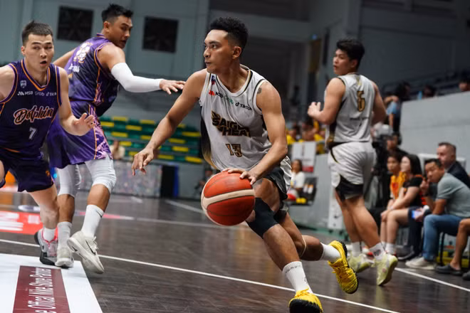 Nguyễn Anh Kiệt tỏa sáng để đưa Saigon Heat vào chung kết. (Ảnh: VBA)