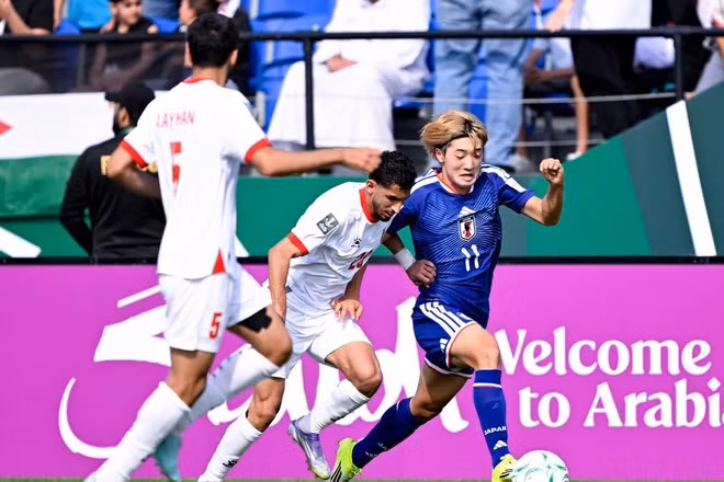 U23 Nhật Bản giành vé vào bán kết Vòng chung kết U23 châu Á 2026. (Ảnh: AFC)