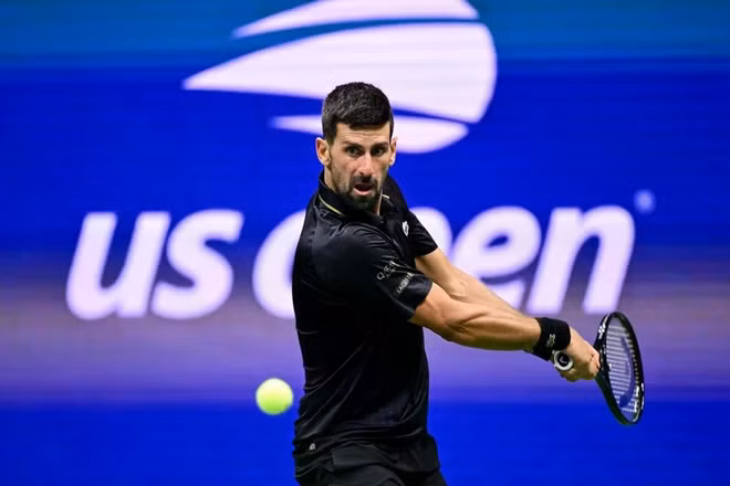 Novak Djokovic thi đấu tại US Open 2026 vừa qua. (Ảnh: US Open)
