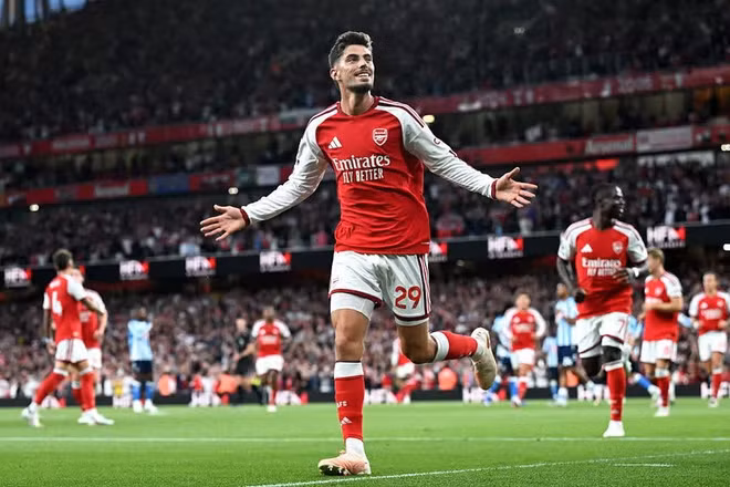 Kai Havertz mở tỷ số cho Pháo thủ. (Ảnh: Arsenal FC)