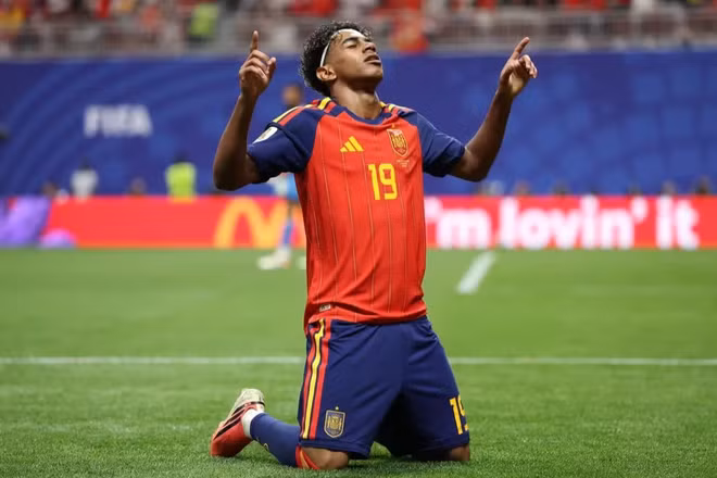 Lamine Yamal có bàn thắng đầu tiên tại World Cup. (Ảnh: FIFA)