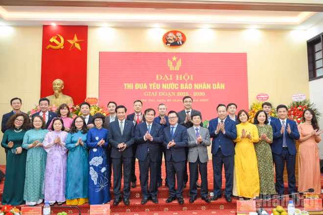 [Ảnh] Toàn cảnh Đại hội Thi đua yêu nước Báo Nhân Dân giai đoạn 2025-2030