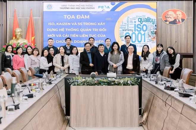 Hoạt động đào tạo nâng cao hoạt động quản lý chất lượng tại doanh nghiệp do Ủy ban Tiêu chuẩn đo lường chất lượng (Bộ Khoa học và Công nghệ) tổ chức.