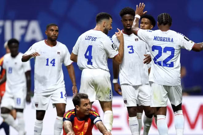 Tuyển Tây Ban Nha bất lực trước “hiện tượng” Cape Verde. (Ảnh: FIFA)