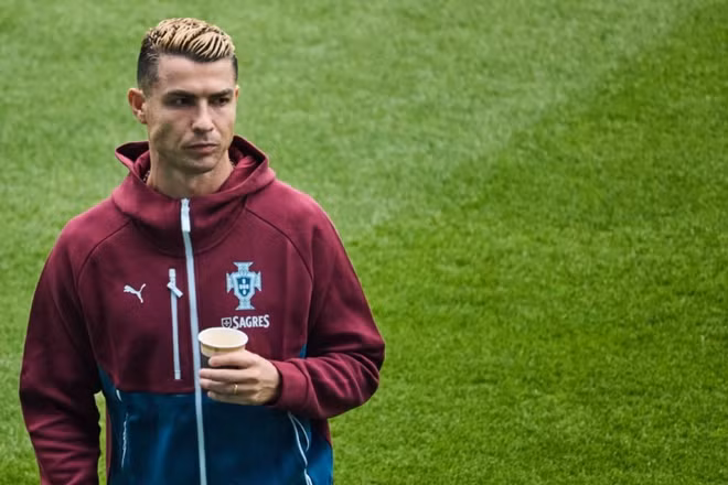 Cristiano Ronaldo đã không tập luyện cùng các đồng đội ở đội tuyển Bồ Đào Nha kể từ trận đấu với Na Uy. (Ảnh: Tuxen Ladegaard Berg/NurPhoto)
