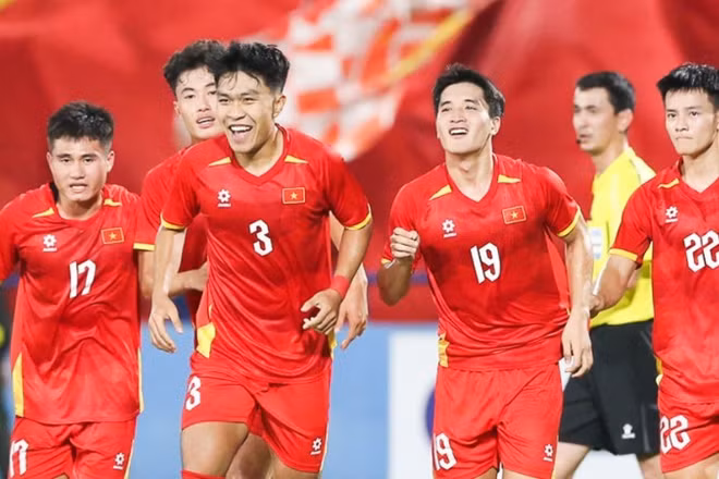 U23 Việt Nam vừa thi đấu thành công tại vòng loại U23 châu Á 2026 với ba trận toàn thắng. (Ảnh: VFF)