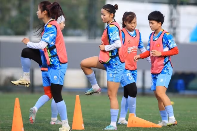 Đội tuyển nữ Việt Nam hướng tới Vòng chung kết bóng đá nữ châu Á 2026. (Ảnh: VFF)