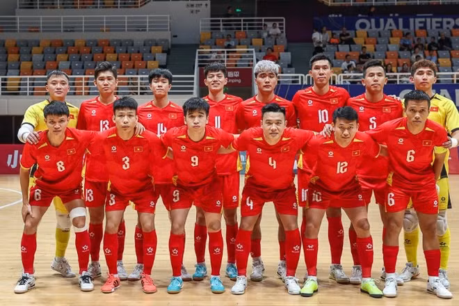 Futsal Việt Nam đạt cột mốc mới vào những ngày cuối năm 2025. (Ảnh: VFF)