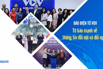 Báo điện tử VOV: Tờ báo mạnh về thông tin đối nội và đối ngoại