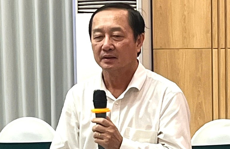 Phó Trưởng Ban Tuyên giáo và Dân vận Trung ương Huỳnh Thành Đạt phát biểu tọa đàm. z6946782244977-cb178fefaae7a3d6eb494721c0e07bbf.jpg