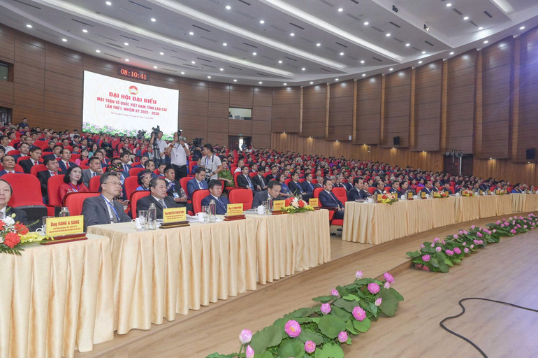 Các đại biểu tham dự Đại hội. mttq5.jpg