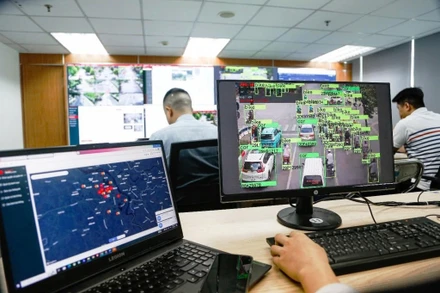 Hệ thống giao thông thông minh do Viettel Solutions phát triển.