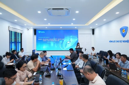 Toạ đàm “Ngày An ninh mạng Việt Nam 6/8 - Kiến tạo niềm tin số” diễn ra chiều 28/7.