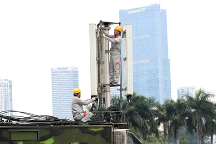 Viettel phủ sóng 5G tới các địa điểm diễu binh, diễu hành trong sự kiện A80.