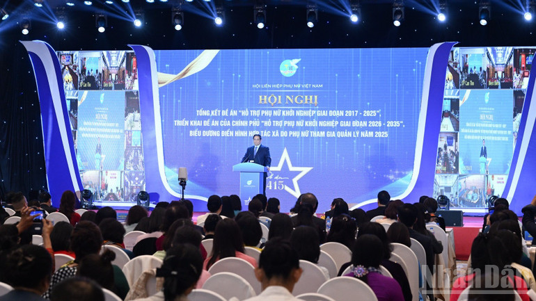 Quang cảnh hội nghị. (Ảnh: TRẦN HẢI)