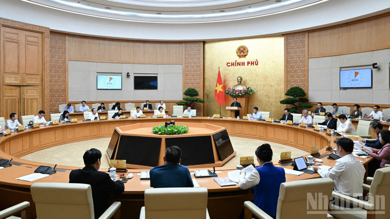 Quang cảnh cuộc họp. (Ảnh: TRẦN HẢI) ndo_br_b1-3292.jpg