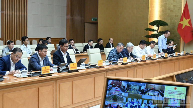 ບັນດາຜູ້ແທນເຂົ້າຮ່ວມກອງປະຊຸມ. (ພາບ: TRAN HAI) ndo_br_a5-8363-8772.jpg