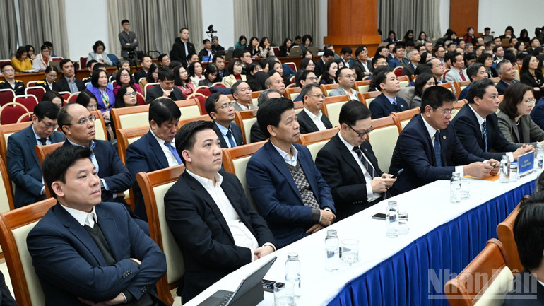 Các đại biểu tham dự hội nghị. (Ảnh: Trần Hải)