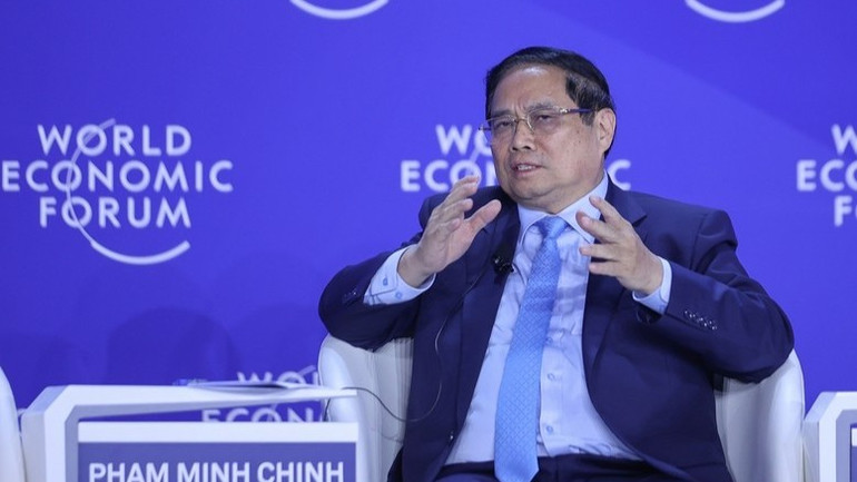 Thủ tướng cũng nhấn mạnh tầm quan trọng của sự đoàn kết, thống nhất, đề cao chủ nghĩa đa phương, đề cao giá trị cốt lõi của mỗi dân tộc; tiến trình nào cũng cần có sự dẫn dắt, có đầu tàu và có sự hy sinh. (Ảnh: VGP/Nhật Bắc) aa3-607.jpg