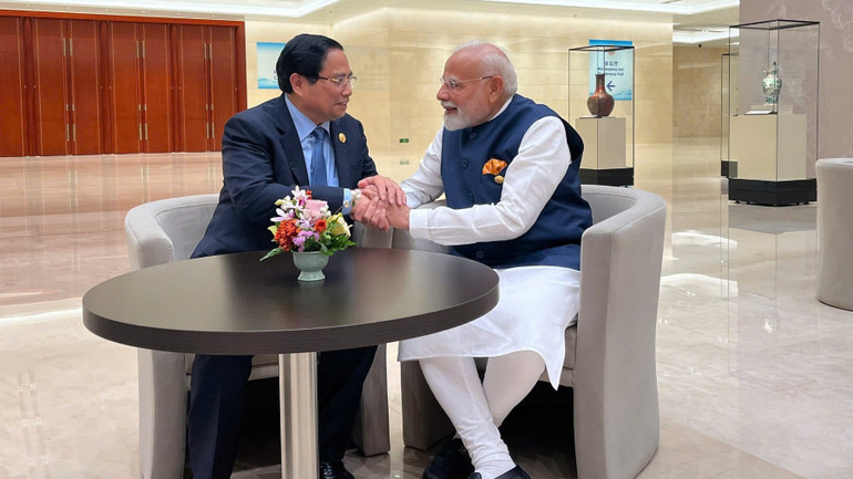 Thủ tướng Phạm Minh Chính gặp Thủ tướng Ấn Độ Narendra Modi. c2-an-1252.jpg